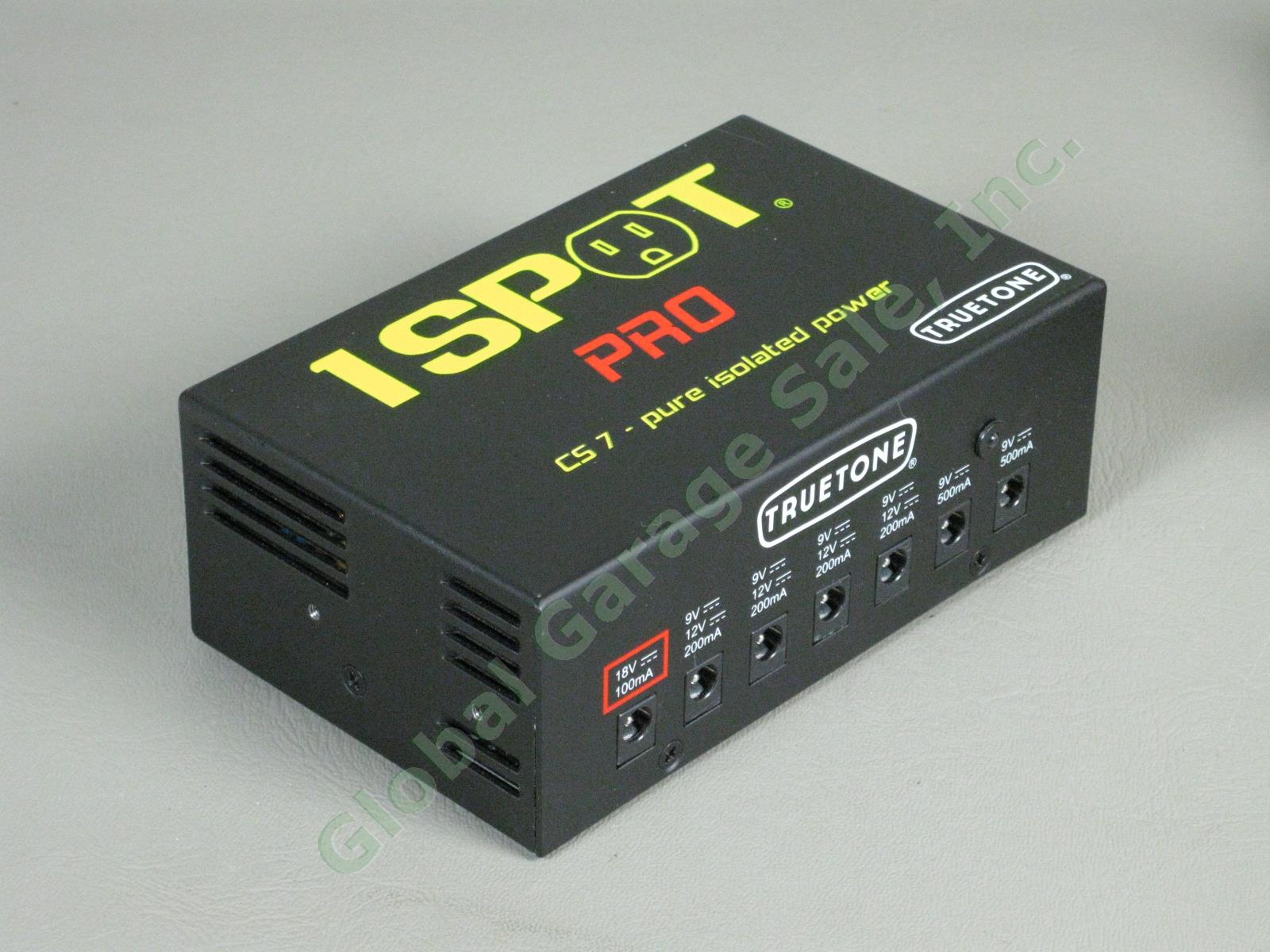Truetone 1 Spot Pro CS7 Effects Pedal Power Supply Orig Box One Owner Near Mint! 1