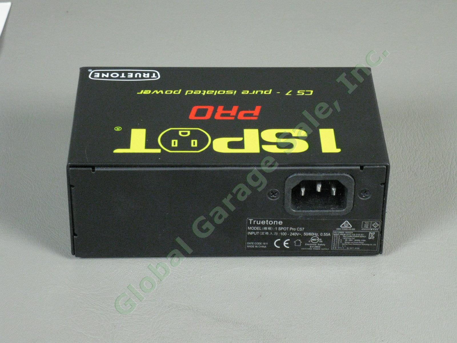 Truetone 1 Spot Pro CS7 Effects Pedal Power Supply Orig Box One Owner Near Mint! 3