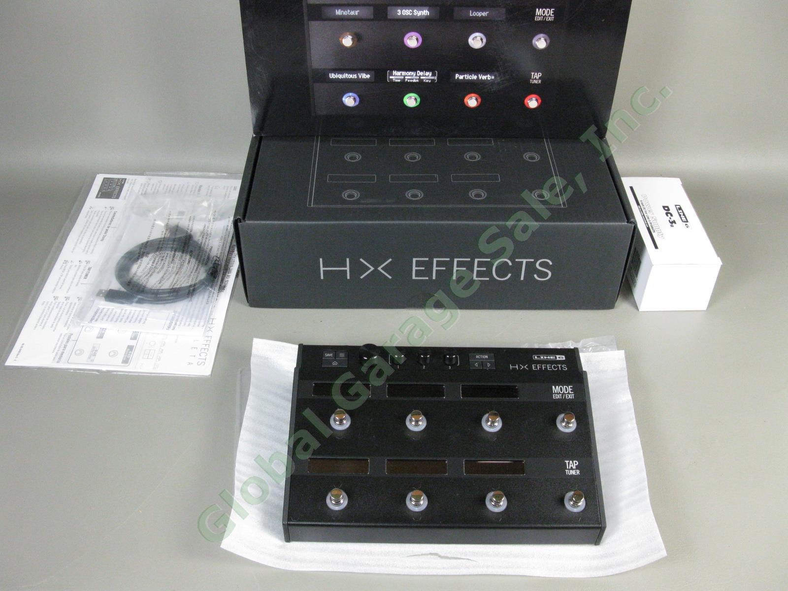 Line 6 HX Multi-Effects Professional Guitar Processor Pedal One Owner Near Mint!