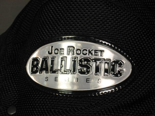Black Joe Rocket Ballistic Motorcycle Jacket Size Med M 1