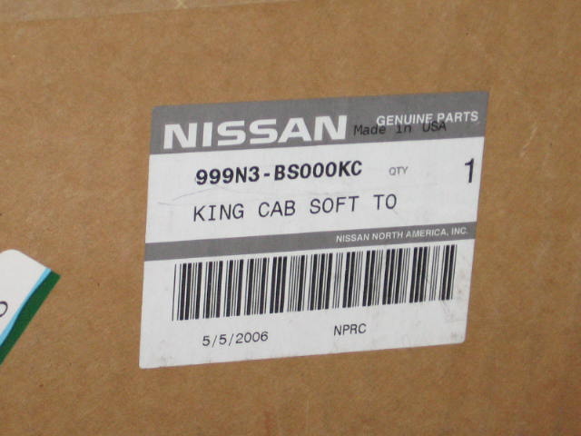 Nissan Frontier 05-06 King Cab 07-08 Crew Tonneau Cover 4