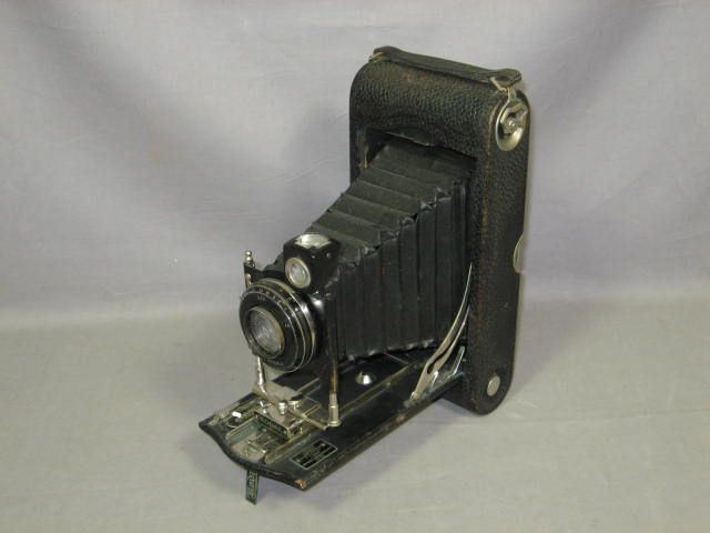 2 Antique Kodak Autographic Cameras A-122 3A Model C NR 2