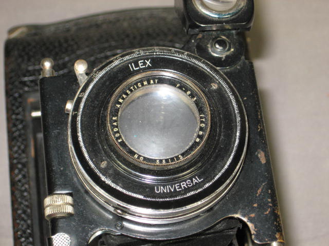 2 Antique Kodak Autographic Cameras A-122 3A Model C NR 3