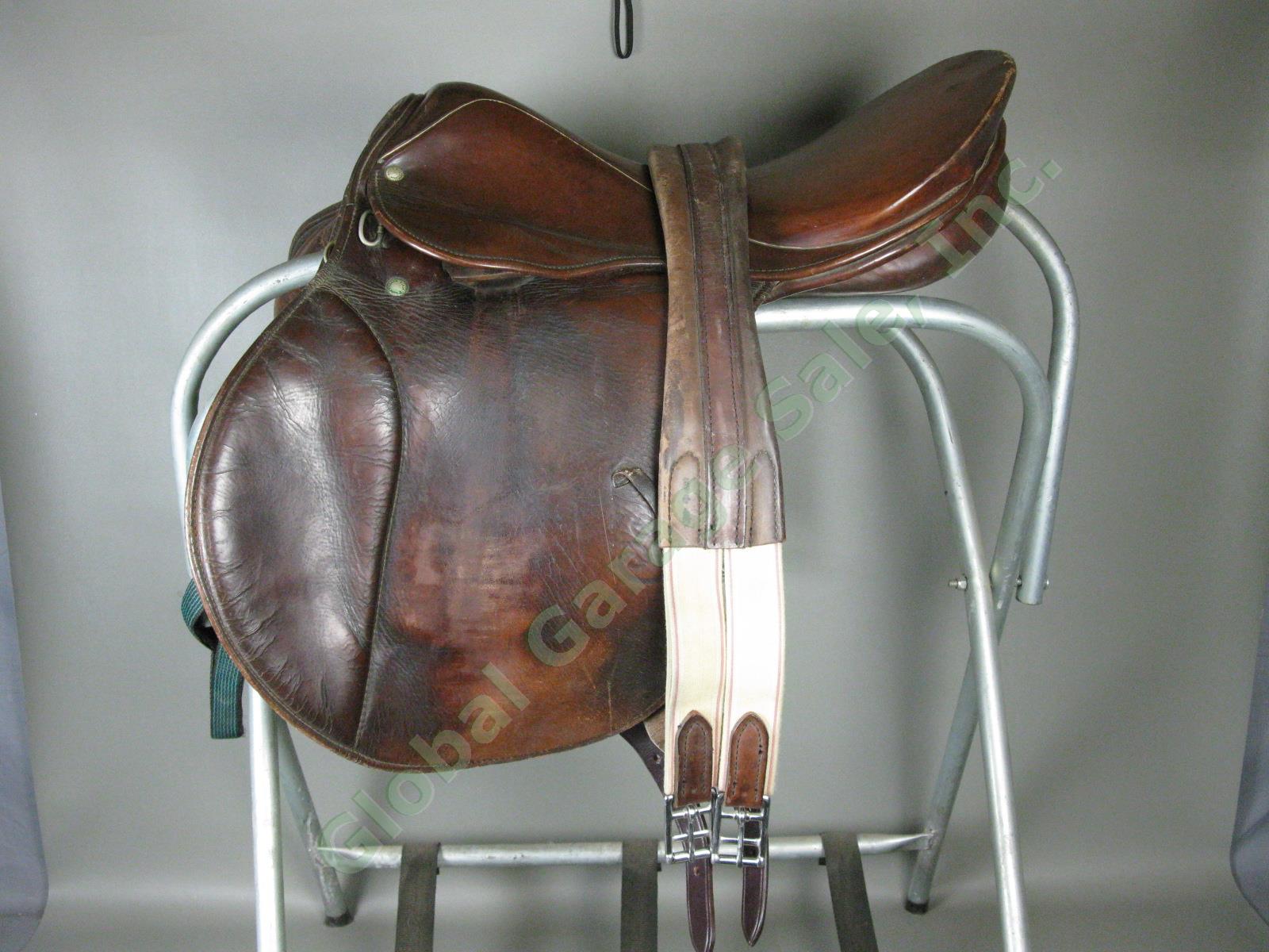 Stubben Parzival 18.5" English Dressage Saddle 34497 31" Tree Made In Germany NR
