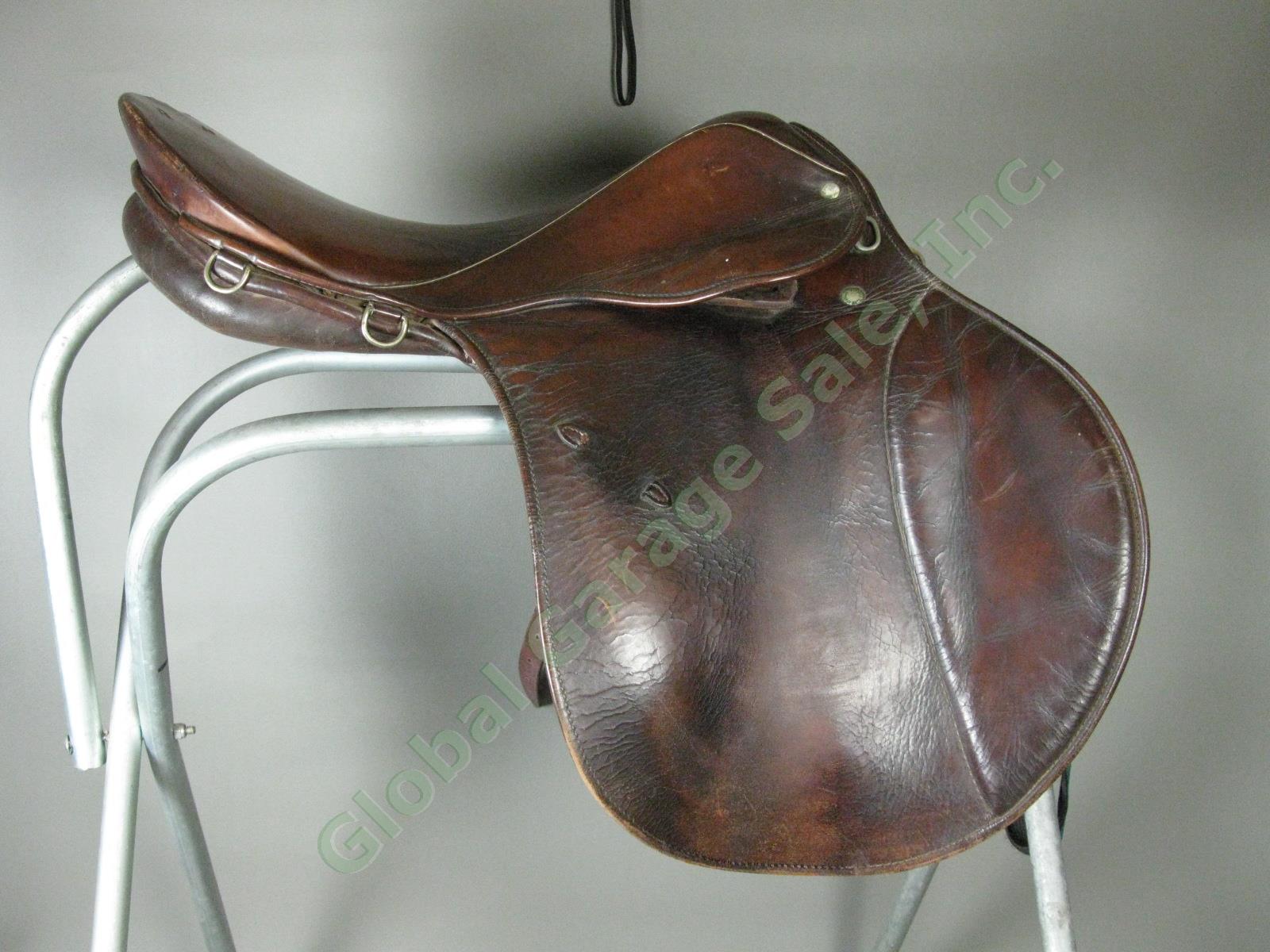 Stubben Parzival 18.5" English Dressage Saddle 34497 31" Tree Made In Germany NR 4