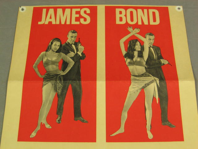 Vintage James Bond Russia With Love Poster + 3 Programs 9