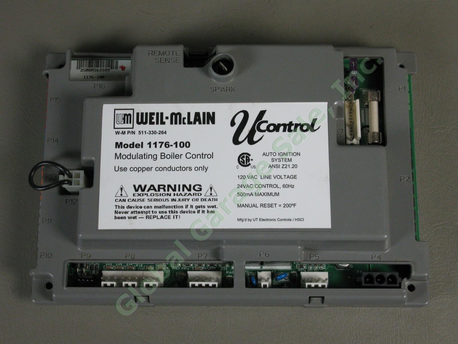 Weil McLain 1176-100 Modulating Ultra Boiler UControl Control Module 511-330-264