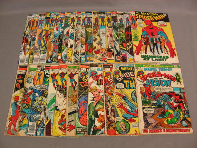 Amazing Spider-Man Marvel Tales Team Up Comic Book Lot