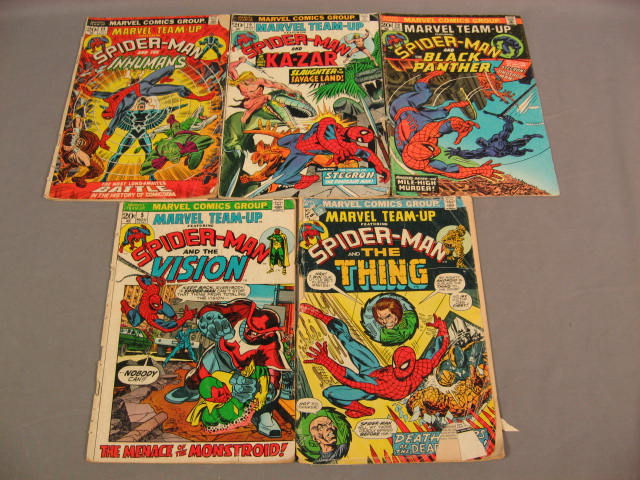 Amazing Spider-Man Marvel Tales Team Up Comic Book Lot 1