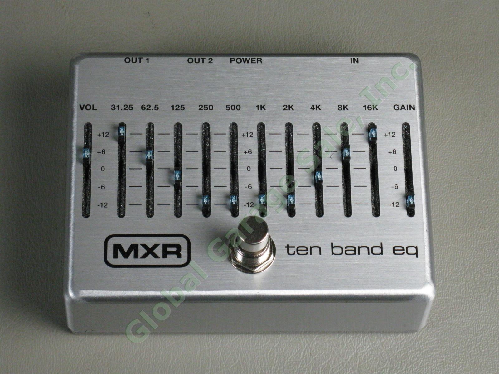 MXR M108S Ten Band Graphic EQ Guitar Pedal One Owner Near Mint! w/Box + 6" Cable 1