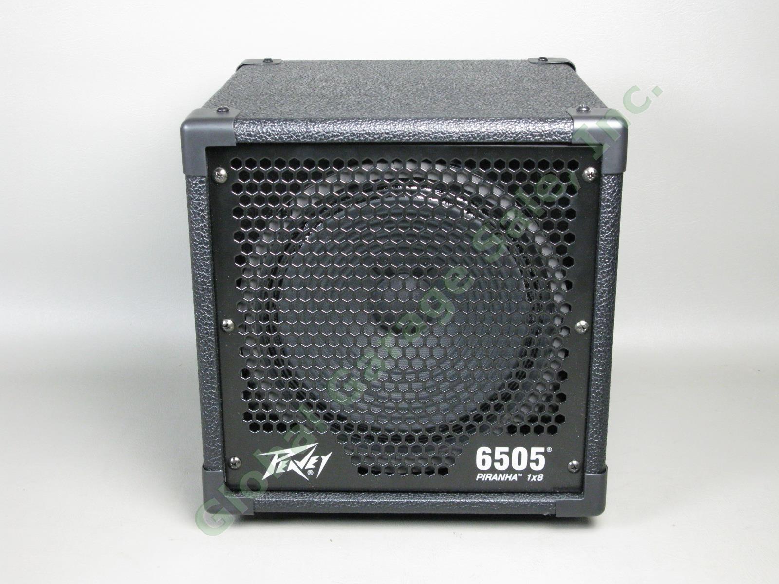 Peavey Piranha 6505 Speaker Cab Cabinet 1"x8" Mint Demo Model! w/Box +Cable 1