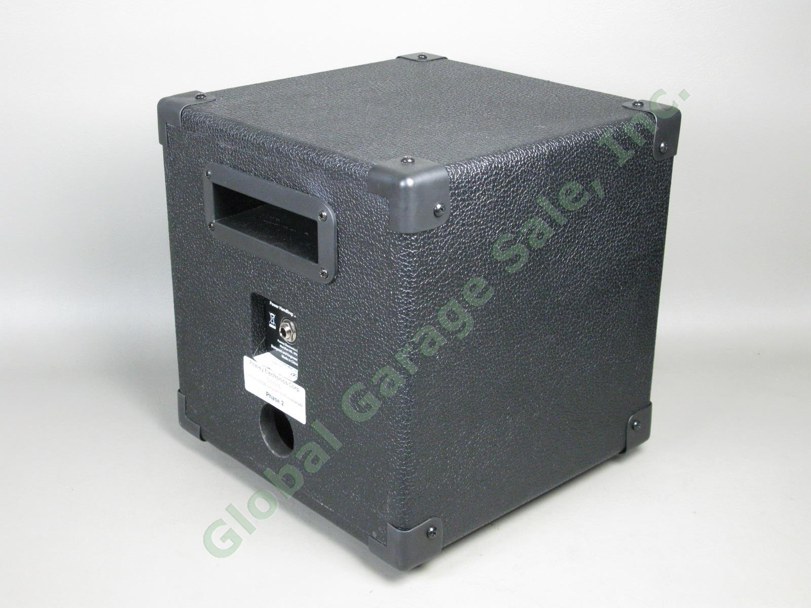 Peavey Piranha 6505 Speaker Cab Cabinet 1"x8" Mint Demo Model! w/Box +Cable 2