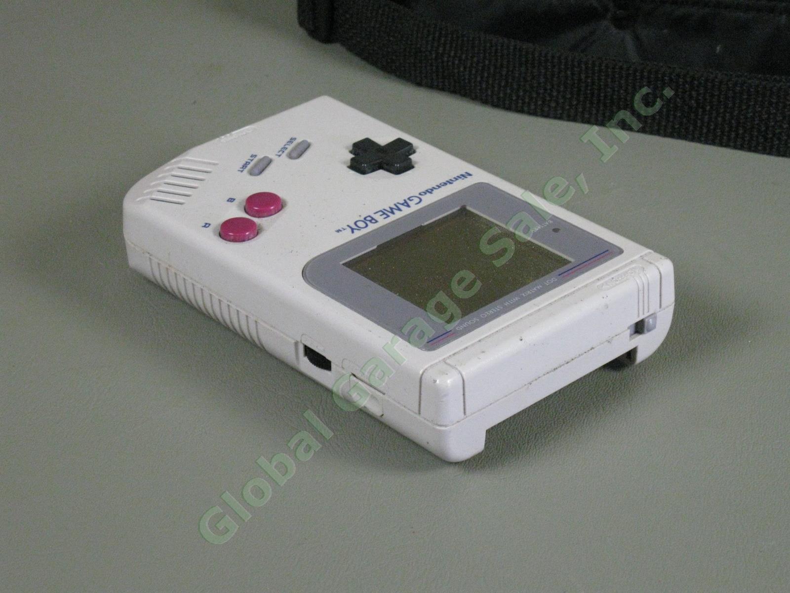 Vtg Nintendo Gameboy DMG-01 Advance SP Brite-Beam Games Lot Tetris Super Mario + 3