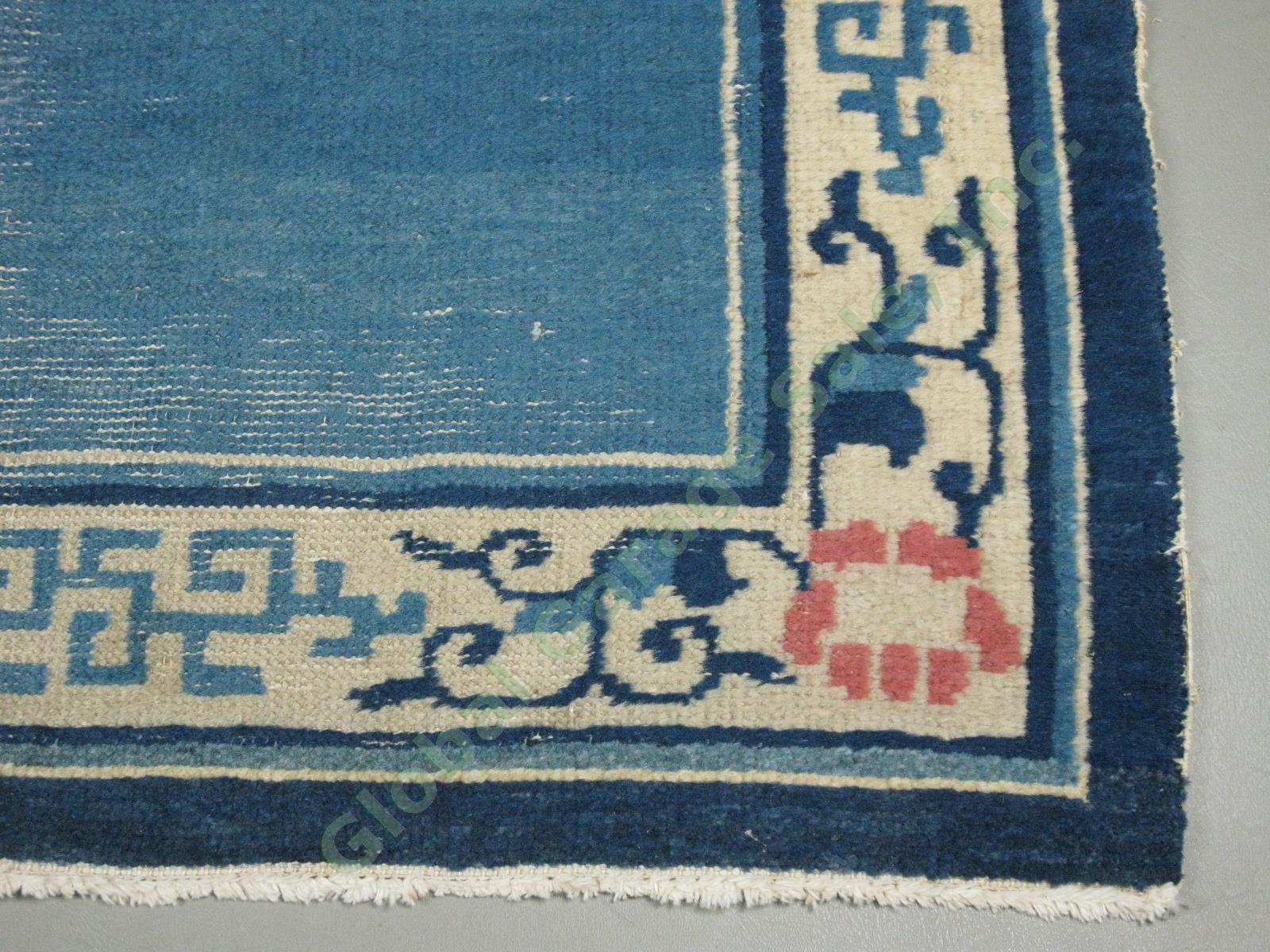 Antique 19th Century Peking Chinese Oriental Rug Carpet Runner 2
