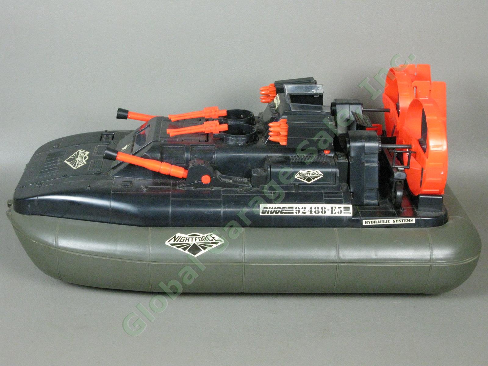 Near COMPLETE 1988 GI Joe Night Force Striker Hovercraft Assault Boat TOYS R US 3