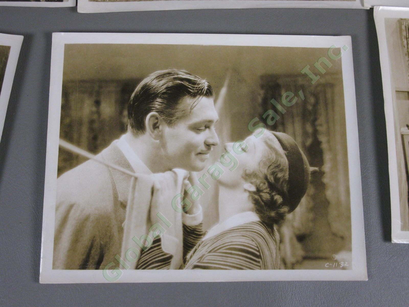 1934 Clark Gable Claudette Colbert 
It Happened One Night Movie Still Photo Lot 2