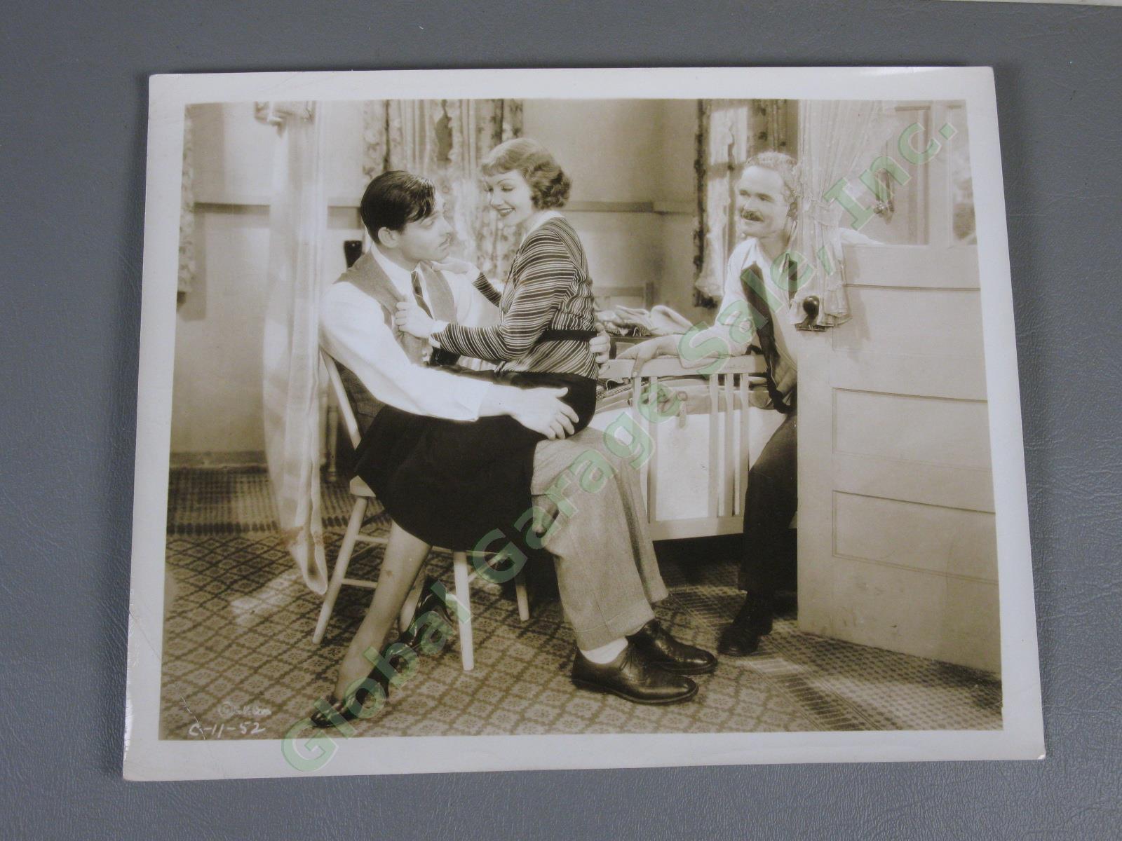 1934 Clark Gable Claudette Colbert 
It Happened One Night Movie Still Photo Lot 7