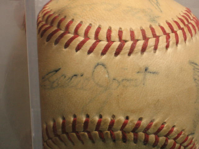 1955 Boston Red Sox Team Signed Baseball Ted Williams + 3