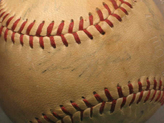 1955 Boston Red Sox Team Signed Baseball Ted Williams + 5