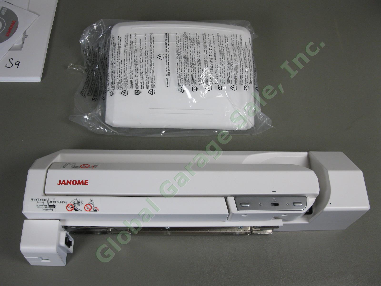 Janome Skyline S9 Sewing + Embroidery Machine Mint Condition! Barely Used! 11