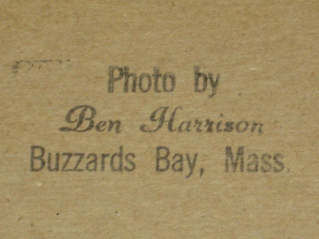 Vintage Buzzards Bay Cape Cod Aerial Photo 18" x 23.5" 5