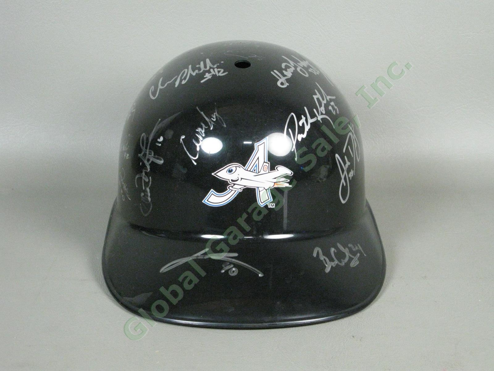 2009 Aberdeen Ironbirds Team Signed Baseball Helmet NYPL Baltimore Orioles NR
