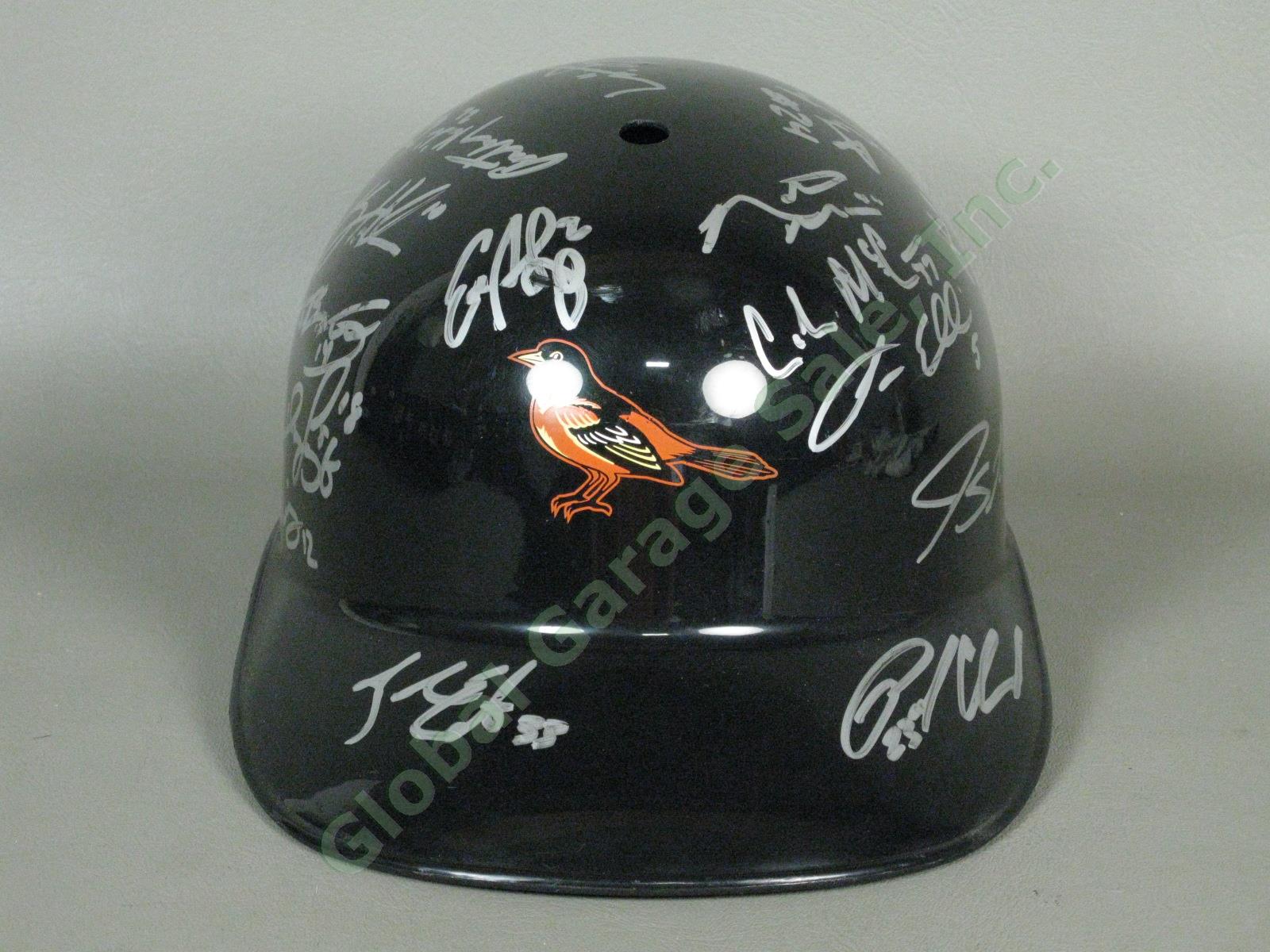 2008 Aberdeen Ironbirds Team Signed Baseball Helmet NYPL Baltimore Orioles NR