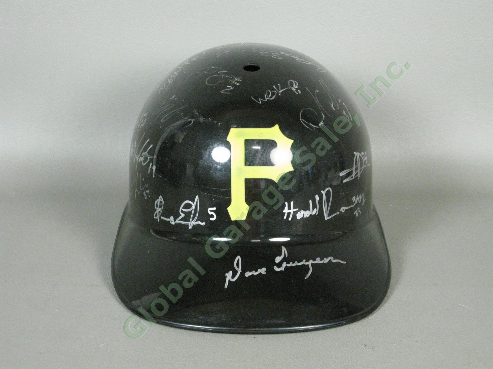 2013 Jamestown Jammers Team Signed Baseball Helmet NYPL Pittsburgh Pirates NR