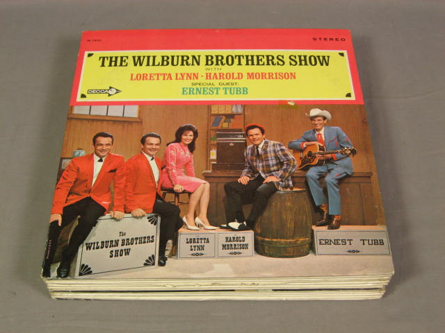 15 Vintage Wilburn Brothers Country LP Record Album Lot