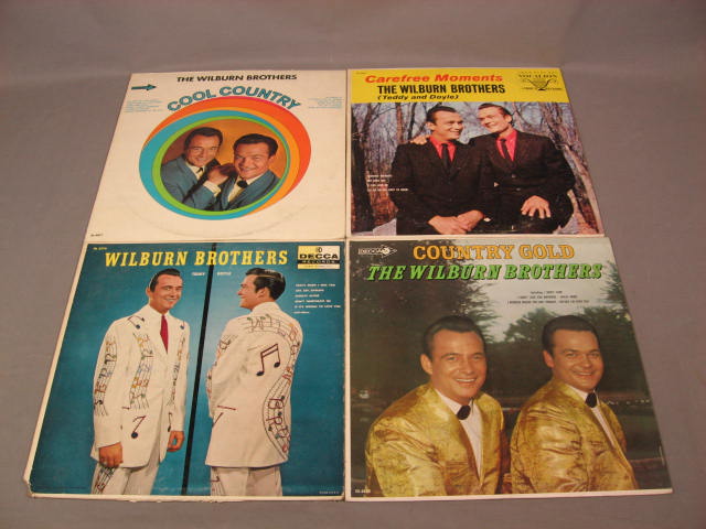 15 Vintage Wilburn Brothers Country LP Record Album Lot 3