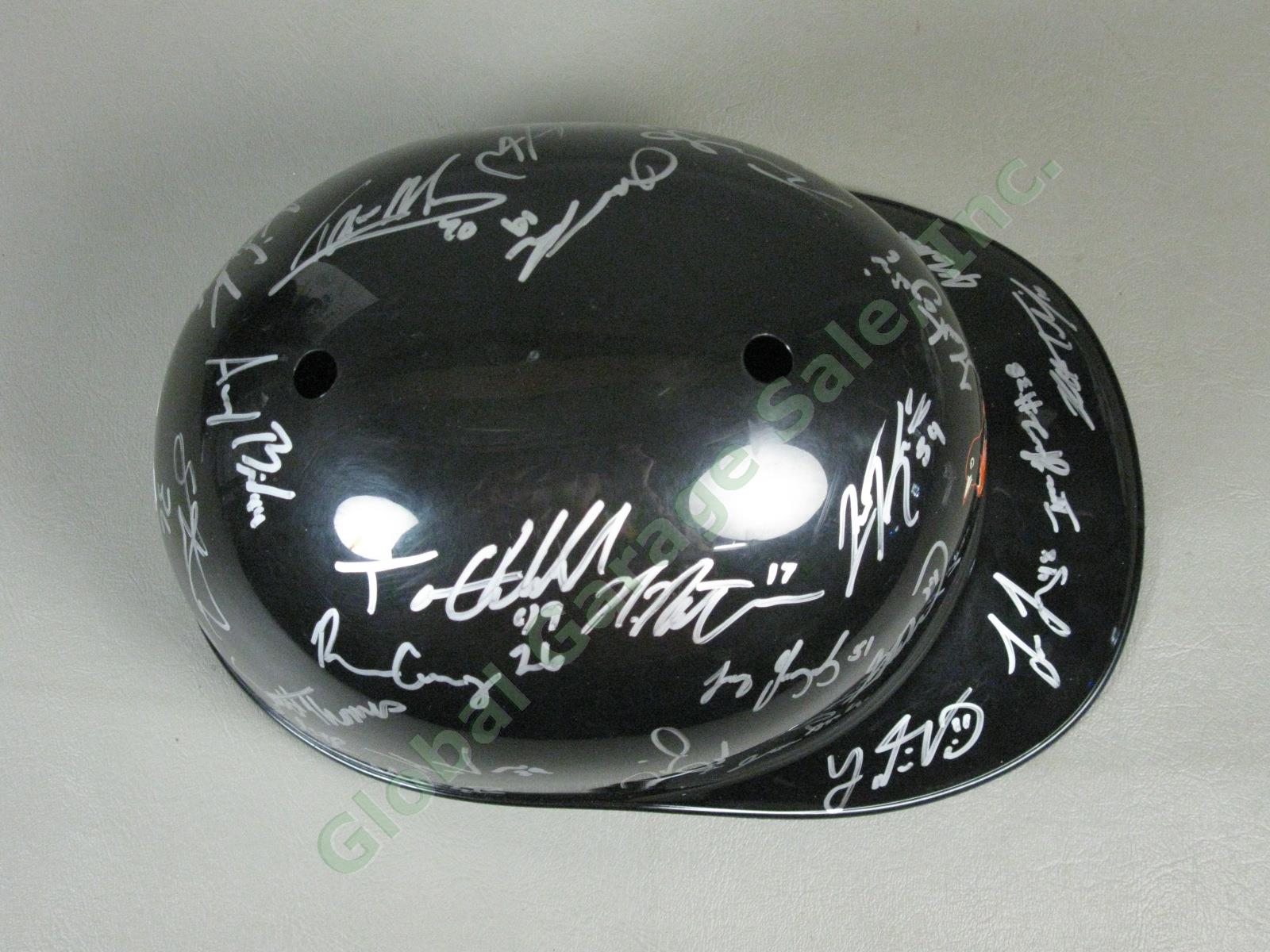2014 Aberdeen Ironbirds Team Signed Baseball Helmet NYPL Baltimore Orioles NR 4