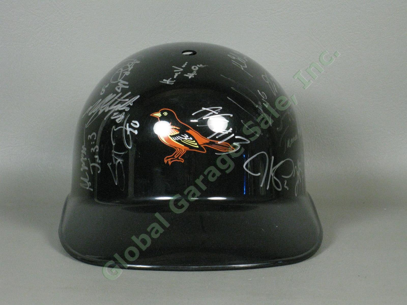 2013 Aberdeen Ironbirds Team Signed Baseball Helmet NYPL Baltimore Orioles NR