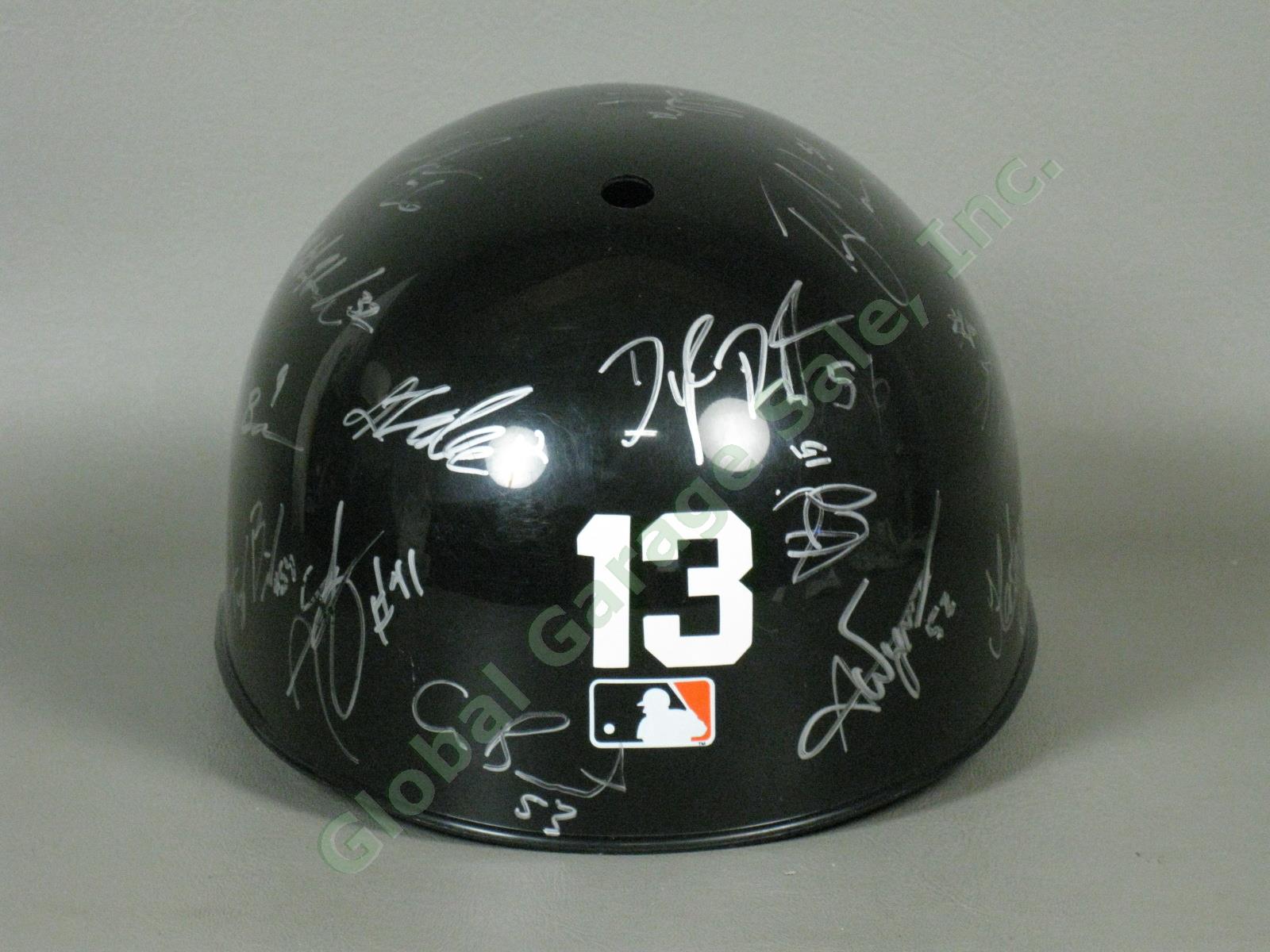 2013 Aberdeen Ironbirds Team Signed Baseball Helmet NYPL Baltimore Orioles NR 2