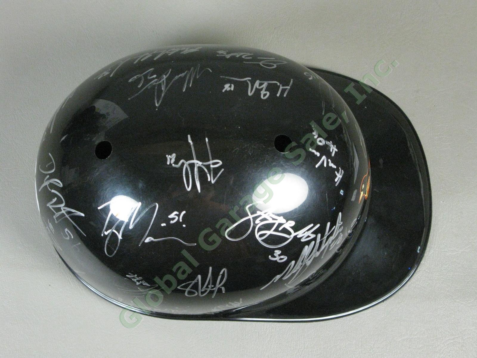 2013 Aberdeen Ironbirds Team Signed Baseball Helmet NYPL Baltimore Orioles NR 4