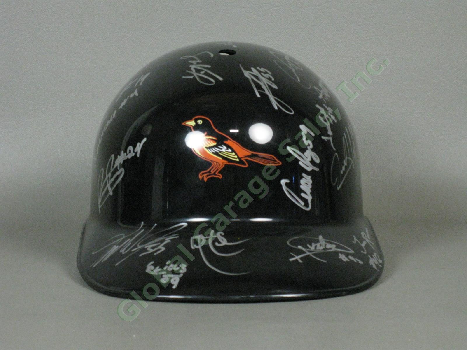 2012 Aberdeen Ironbirds Team Signed Baseball Helmet NYPL Baltimore Orioles NR