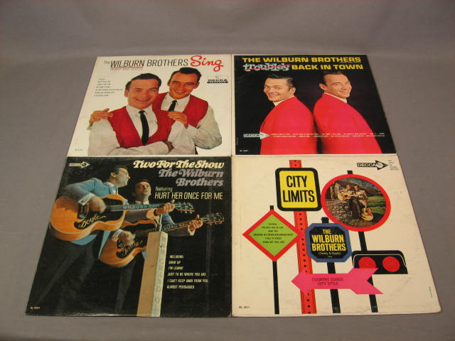 15 Vintage Wilburn Brothers Country LP Record Album Lot 5