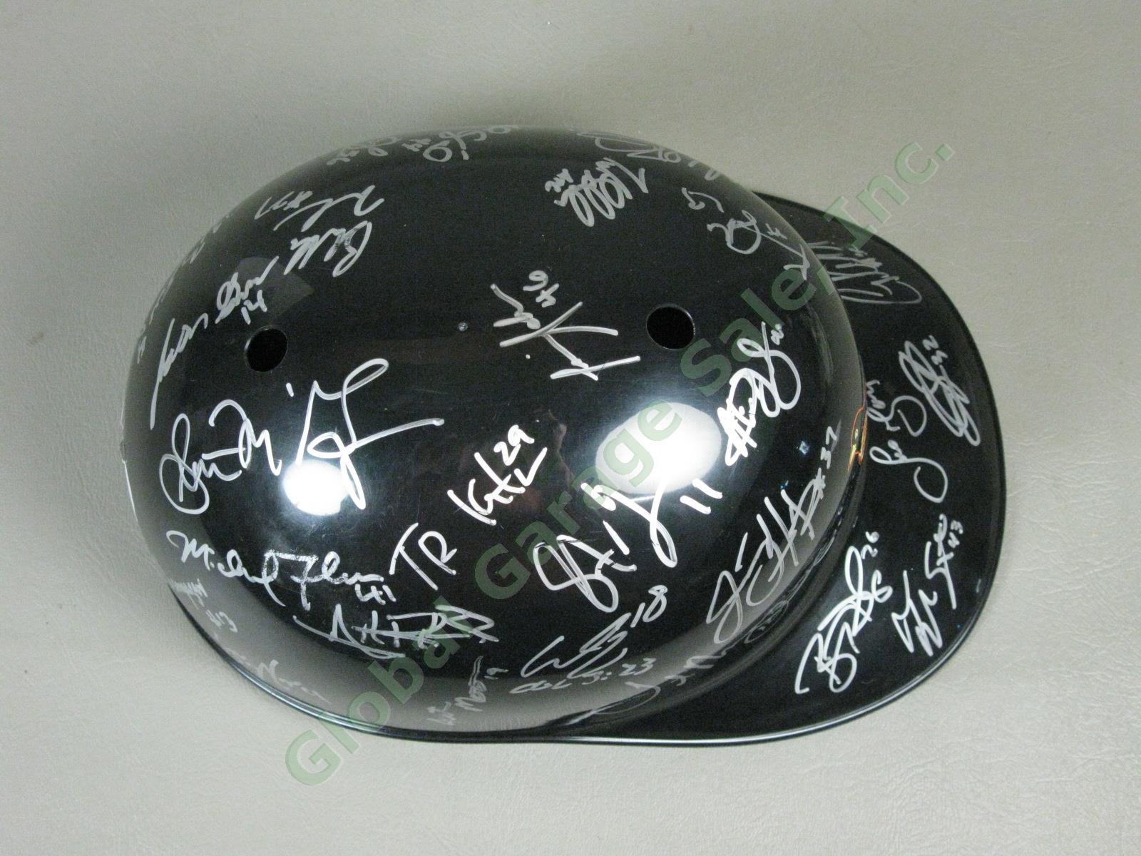 2010 Aberdeen Ironbirds Team Signed Baseball Helmet NYPL Baltimore Orioles NR 4