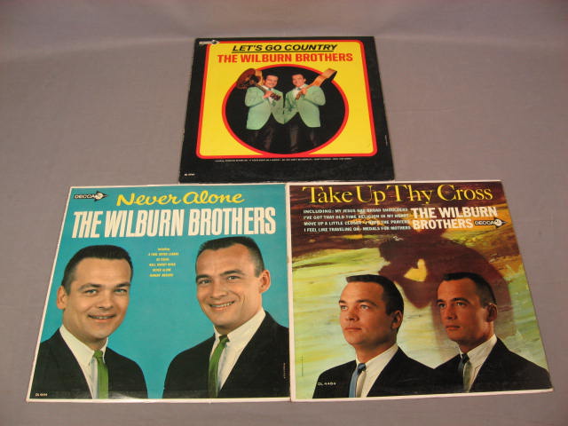 15 Vintage Wilburn Brothers Country LP Record Album Lot 7