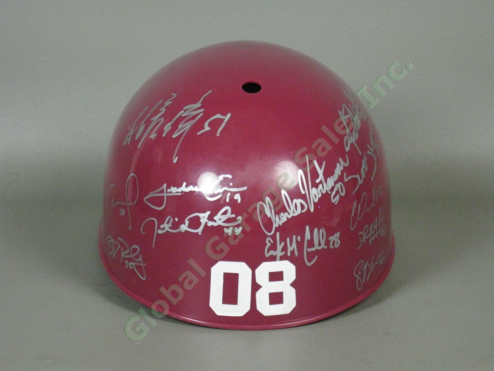 2008 Williamsport Crosscutters Team Signed Baseball Helmet Philadelphia Phillies 2