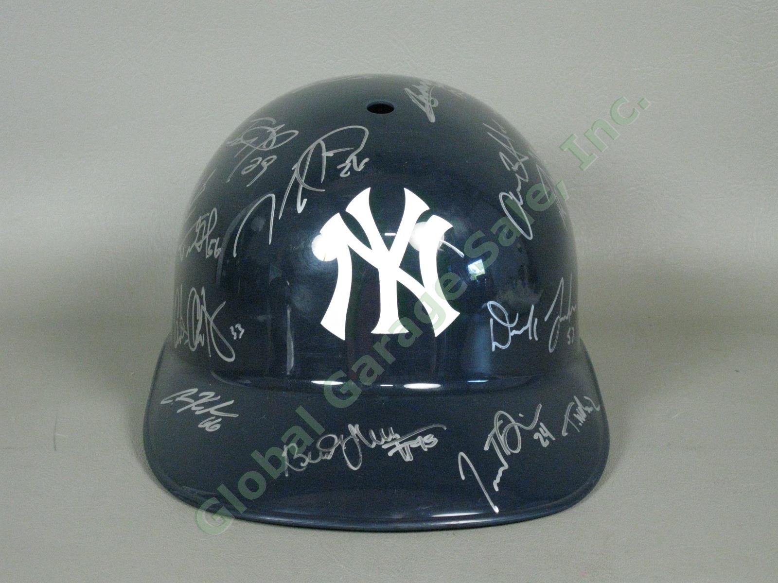 2013 Staten Island Yankees Team Signed Baseball Helmet MiLB MLB NYPL New York NR