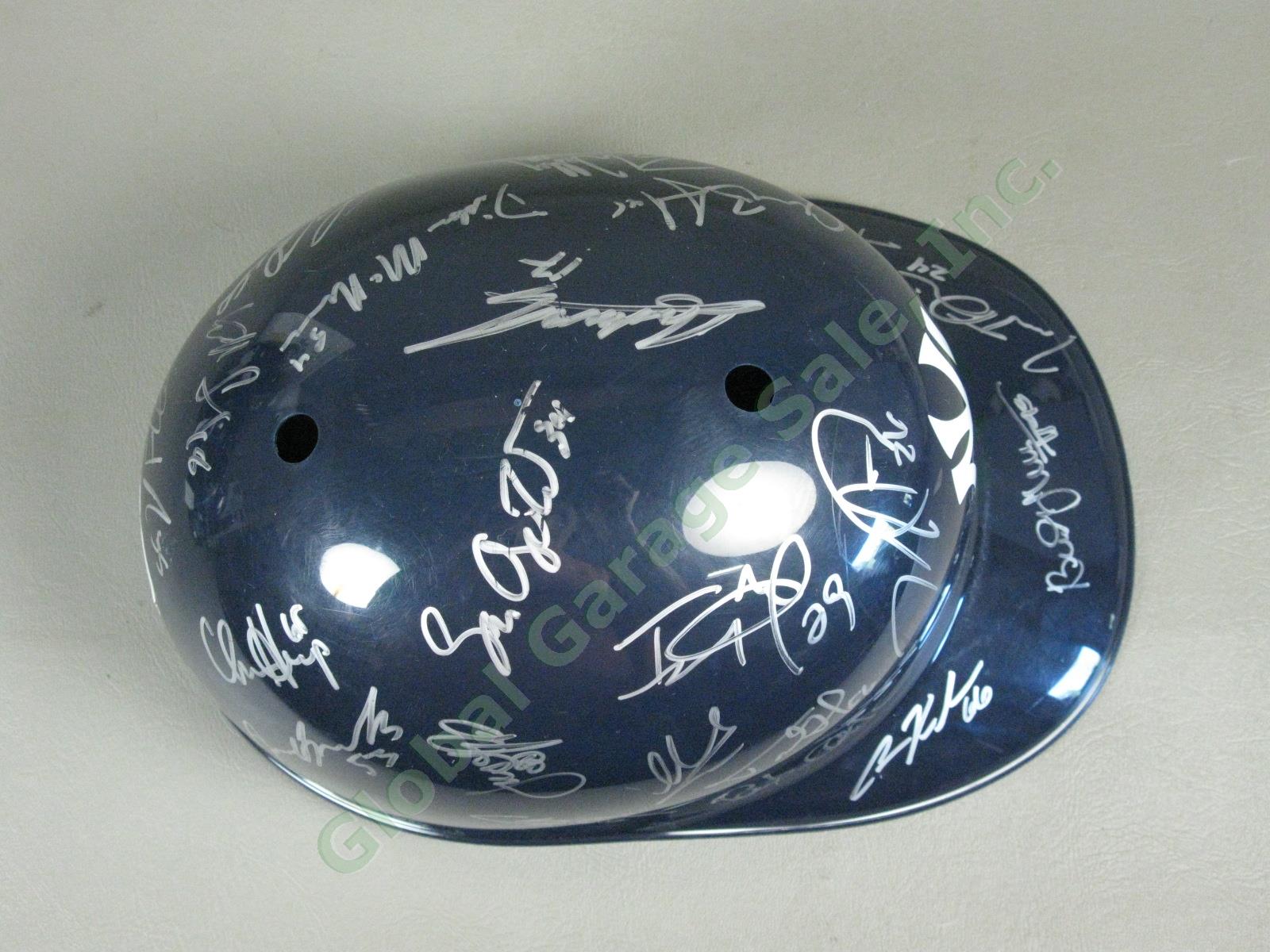 2013 Staten Island Yankees Team Signed Baseball Helmet MiLB MLB NYPL New York NR 4