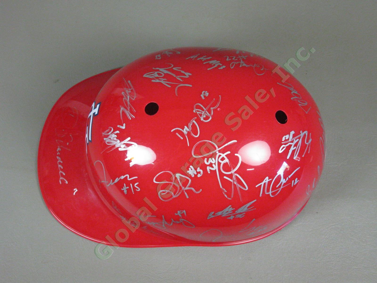 2012 Batavia Muckdogs Team Signed Baseball Helmet NYPL St. Louis Cardinals NR 4