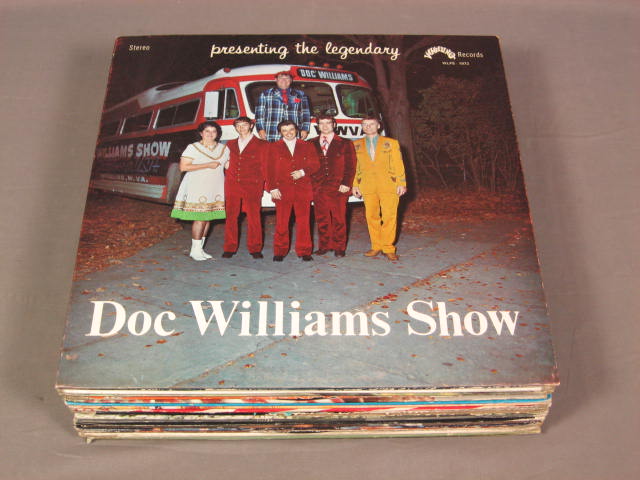 19 Vintage Doc Chickie Williams Country Record Albums