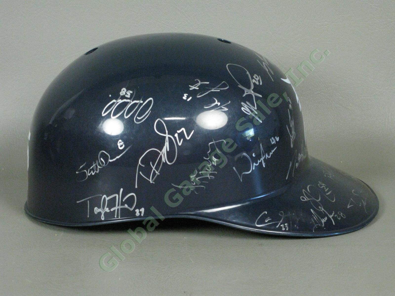 2015 Connecticut Tigers Team Signed Baseball Helmet MiLB MLB NYPL Detroit NR 1