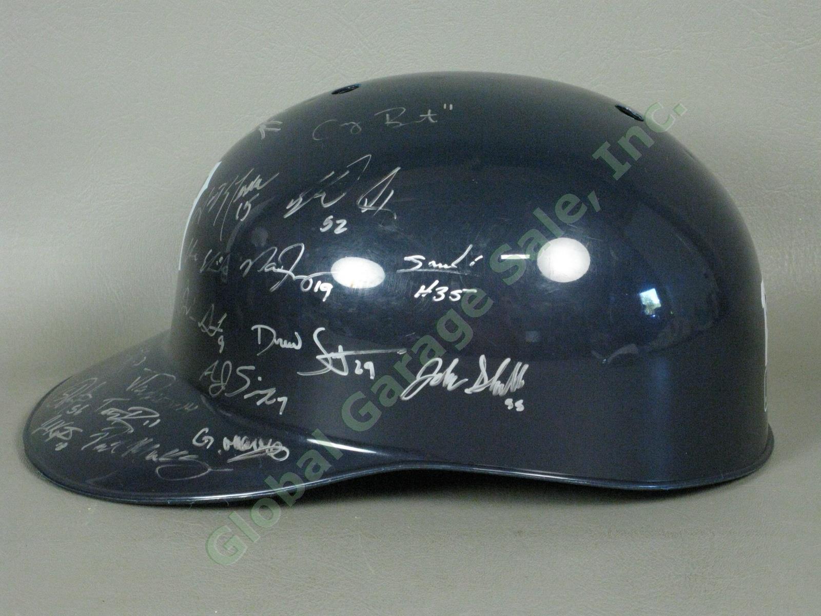 2015 Connecticut Tigers Team Signed Baseball Helmet MiLB MLB NYPL Detroit NR 3