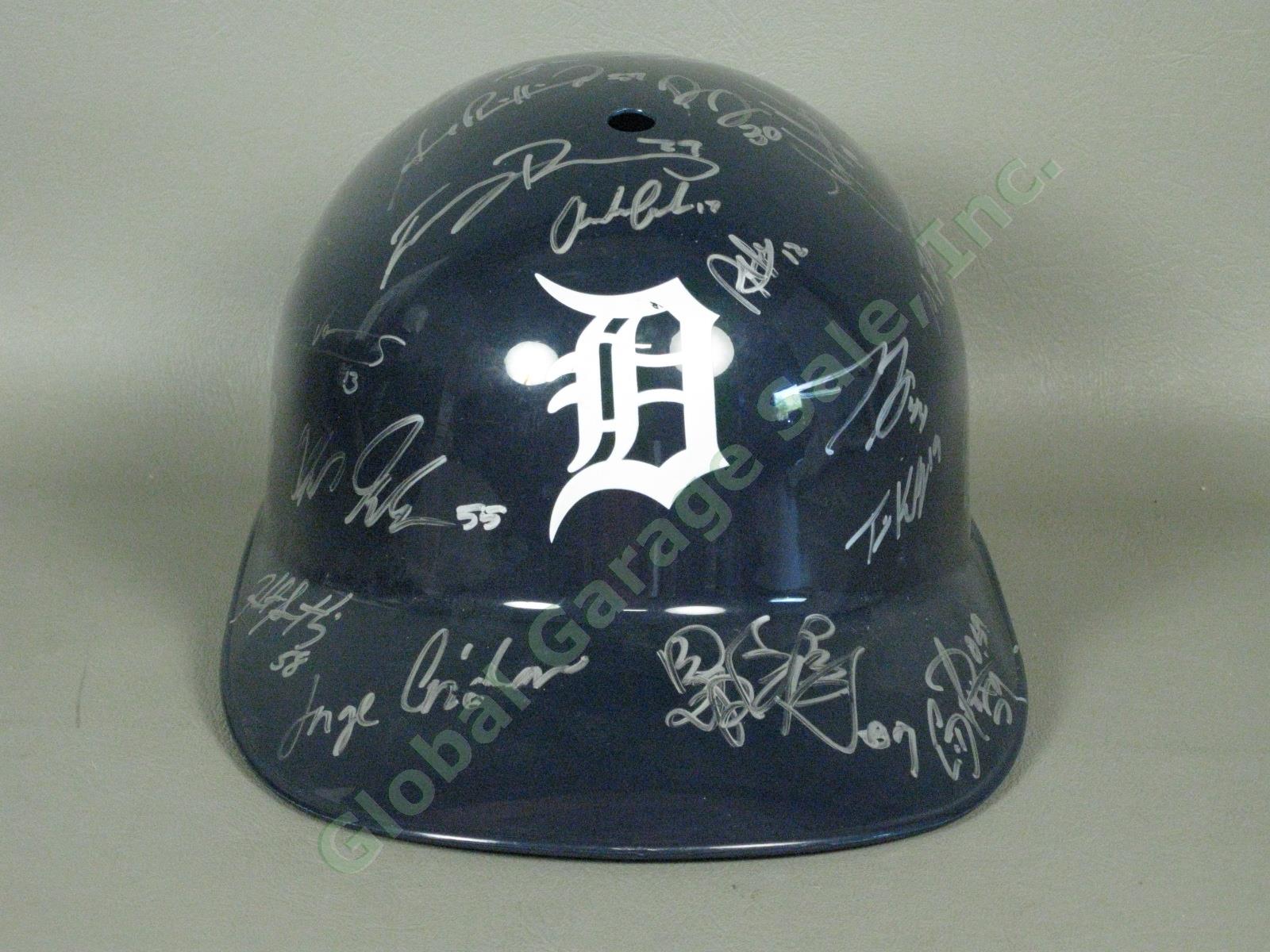 2012 Connecticut Tigers Team Signed Baseball Helmet MiLB MLB NYPL Detroit NR