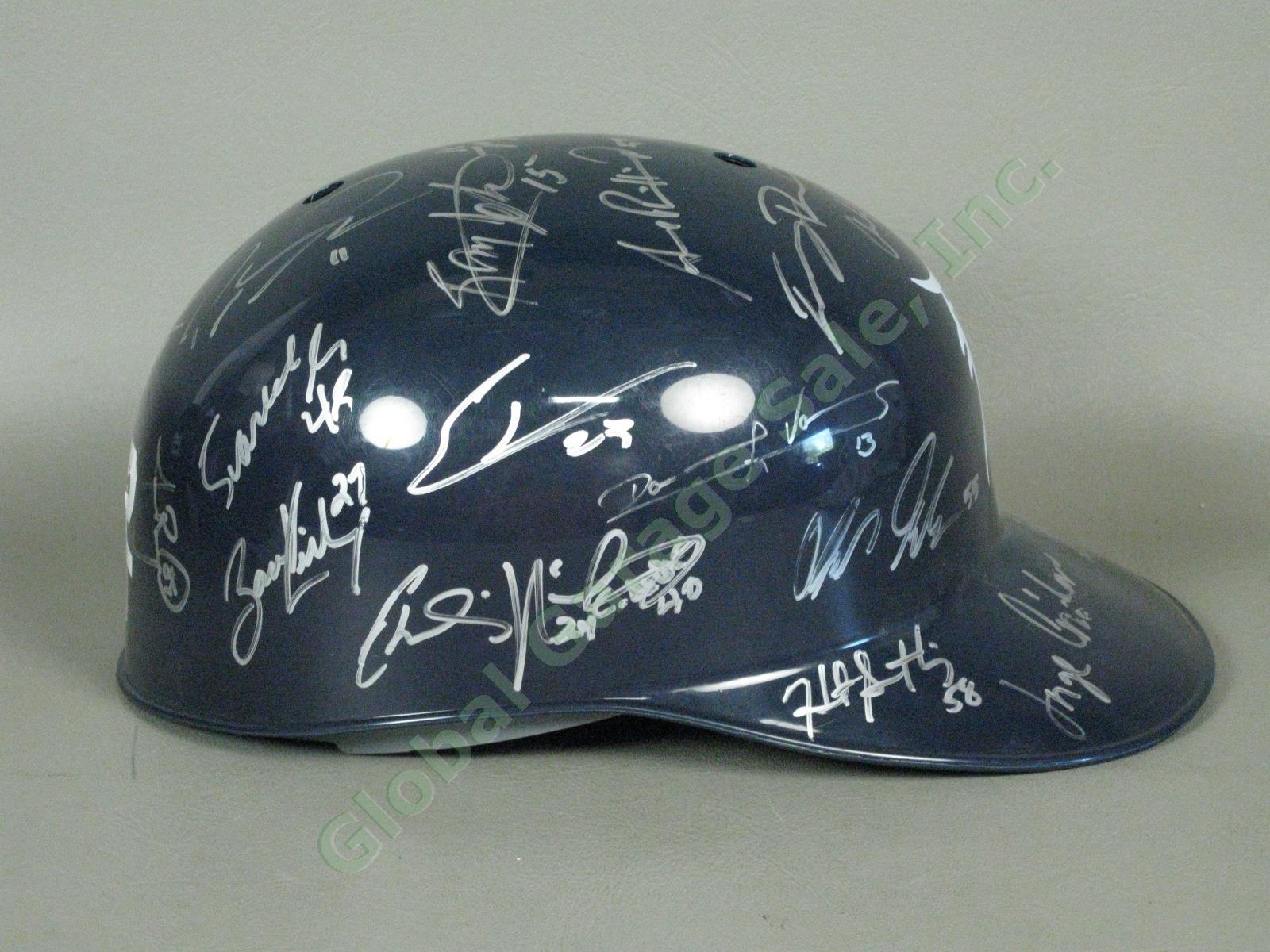 2012 Connecticut Tigers Team Signed Baseball Helmet MiLB MLB NYPL Detroit NR 1