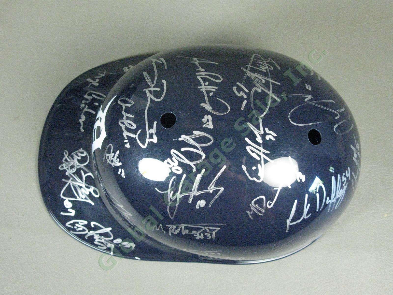 2012 Connecticut Tigers Team Signed Baseball Helmet MiLB MLB NYPL Detroit NR 4
