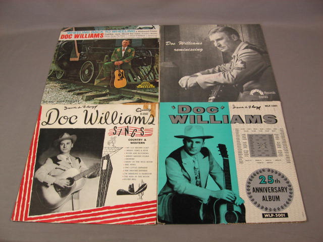 19 Vintage Doc Chickie Williams Country Record Albums 3