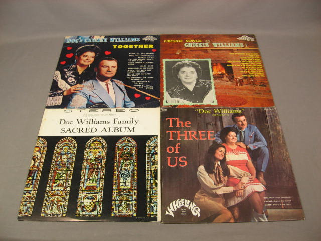19 Vintage Doc Chickie Williams Country Record Albums 4